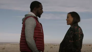 All Saints Lottie Camo Plaid Coat worn by Maria DeLuca (Heather Hemmens) as seen in Roswell, New Mexico (S04E13)