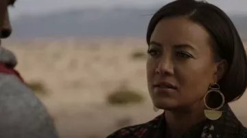 Serefina Caitlin Crocheted Drop Earrings worn by Maria DeLuca (Heather Hemmens) as seen in Roswell, New Mexico (S04E13)