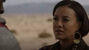 Serefina Caitlin Crocheted Drop Boucles d’oreilles portées par Maria DeLuca (Heather Hemmens) vues à Roswell, Nouveau-Mexique (S04E13)