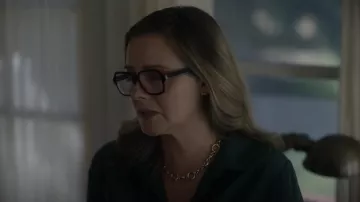 Katy Briscoe 18K Yellow Gold Chain Necklace worn by Erin (Alicia Silverstone) as seen in American Horror Stories (S02E08)