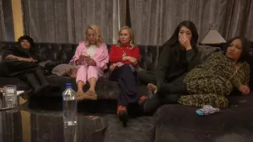 Natasha Zinko 8-bit Box Zip Hoodie worn by Sutton Stracke as seen in The Real Housewives of Beverly Hills (S12E17)