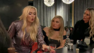 Mugler Illusion Paneled Bodysuit porté par Diana Jenkins comme on le voit dans The Real Housewives of Beverly Hills (S12E17)