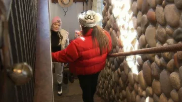 Moncler Women's Helis Hiking Boots worn by Erika Girardi as seen in The Real Housewives of Beverly Hills (S12E17)