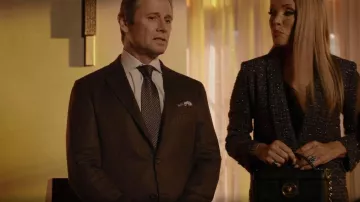 Chanel Vintage Vanity Case Caviar Small porté par Dominique Deveraux (Michael Michele) vu dans Dynasty (S04E18)