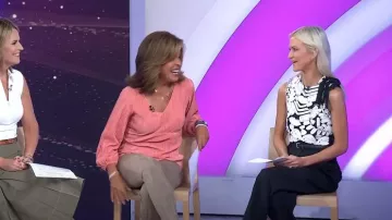 Ulla Johnson Nisha Top porté par Zanna Roberts Rassi vu dans Today le 13 septembre 2022