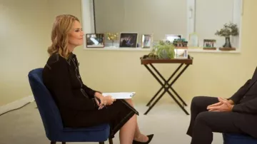 Tory Burch Jersey Knit Polo Dress porté par Savannah Guthrie vu dans Today le 13 septembre 2022