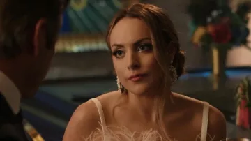 Deepa Gurnani Ara­bel­la Ear­rings worn by Fallon Carrington (Elizabeth Gillies) as seen in Dynasty (S04E22)