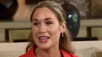 Boucles d’oreilles Le Vian 14K Strawberry Gold portées par Rachel Recchia comme on le voit dans The Bachelorette (S19E11)