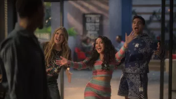Short Amiri Bandana porté par Vivek Shah (Jordan Buhat) vu dans grown-ish (S05E09)