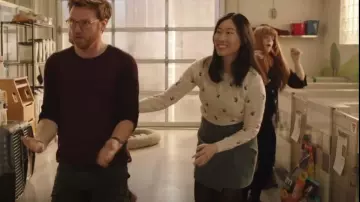MbyM Anno Marlie Corduroy Mini Skirt worn by Joy (Tina Jung) as seen in Strays (S02E01)