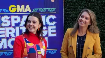 Veronica Beard Miller Dickey Chaqueta usada por Ginger Zee como se ve en Good Morning America el 15 de septiembre de 2022
