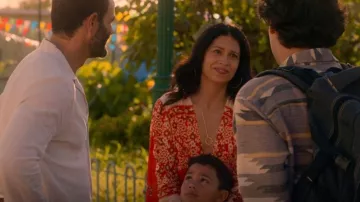 Free People Mixin' It Up Dress worn by Sheila (Kwajalyn Brown) as seen in Cobra Kai (S05E01)