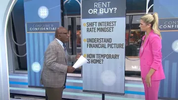 Cinq a Sept Brianne Pants usado por Stefani Berkin como se ve en Today el 15 de septiembre de 2022