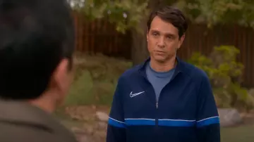 Nike Football Academy Dri-FIT track Jacket worn by Daniel LaRusso (Ralph Macchio) as seen in Cobra Kai (S04E03)