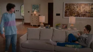 Free People Movement Post Up Joggers Blue worn by Samantha LaRusso (Mary Mouser) as seen in Cobra Kai (S05E03)