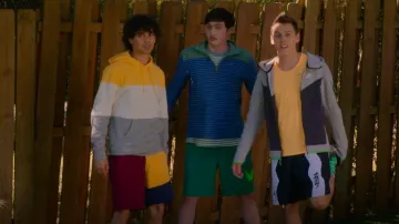 New Balance Higher Learning Fleece Short worn by Miguel Diaz (Xolo Maridueña) as seen in Cobra Kai (S05E07)