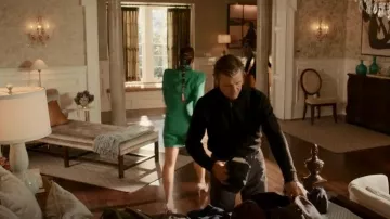Christian Louboutin Iriza Metallic Leopard Red Sole Pumps worn by Cristal Carrington (Daniella Alonso) as seen in Dynasty (S05E22)