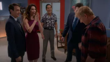 Velvet by Graham & Spencer Jack Printed Button-up Shirt worn by Chozen (Yuji Okumoto) as seen in Cobra Kai (S05E09)