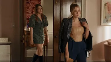 Chanel Calfskin with Chain High Boots worn by Kirby Anders (Maddison Brown) as seen in Dynasty (S05E22)