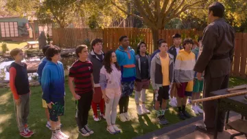 Onzie High Rise Leg­ging worn by Samantha LaRusso (Mary Mouser) as seen in Cobra Kai (S05E07)