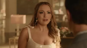 Jennifer Behr Tunis Earrings worn by Fallon Carrington (Elizabeth Gillies) as seen in Dynasty (S05E22)