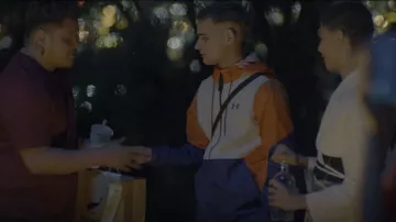Under Armour Men's Field House Jacket worn by Ca$h (Will McDonald) as seen in Heartbreak High (S01E01)