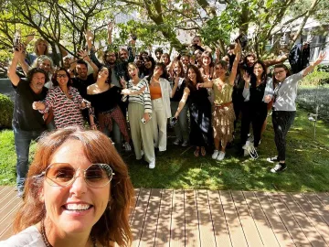 Les lunettes de soleil Ray-Ban portée par Faustine Bollaert sur son compte Instagram @faustinebollaert