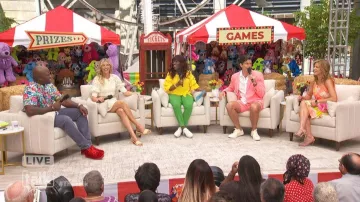 Mr Turk Kennedy Blazer worn by Jerry O'Connell as seen in The Talk on September 14,2022