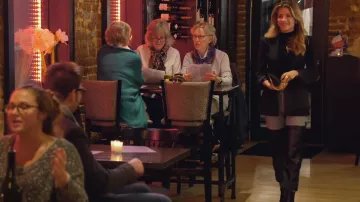 Agolde Pieced 90s Pinch Waist Jeans porté par Naomie Olindo comme on le voit dans Southern Charm (S08E13)