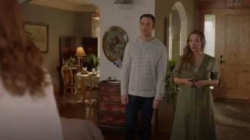 Buffalo David Bitton Mariposa Dress worn by Jess O'Brien (Laci J Mailey) as seen in Chesapeake Shores (S06E02)