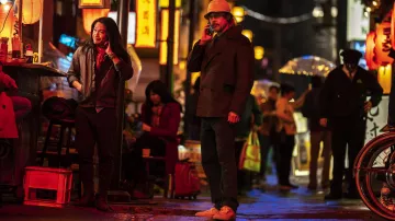 Allsaints Sneakers in White worn by Ladybug (Brad Pitt) as seen in Bullet Train