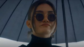 Ray-Ban Round Sunglasses worn by Lissa Dragomir (Daniela Nieves) as seen in Vampire Academy TV show (Season 1 Episode 1)
