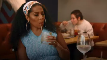 Minirobe fendi synthétique Ff Vertigo Knit portée par Toya Bush-Harris vue dans Married to Medicine (S09E11)