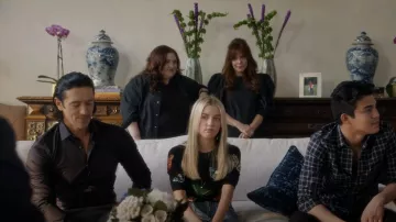 Alice + Olivia Ciara Sweater worn by Tatum Grayson (Ava Grace) as seen in Monarch (S01E02)