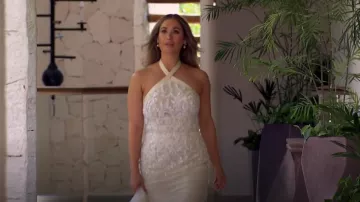 Le Vian Cultured South Sea Pearl Pendientes usados por Rachel Recchia como se ve en The Bachelorette (S19E12)