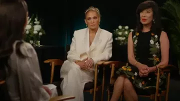 Fendi Wool & Silk Crop Jacket & Backless Vest Set porté par Jennifer Lopez vu dans Today le 20 septembre 2022