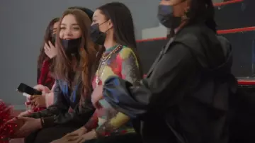 Germanier Crystal Mini Dress worn by Victoria Zito as seen in Real Girlfriends in Paris (S01E02)