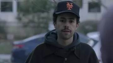 New York Giants Trucker Hat Cap worn by Ramy (Ramy Youssef) as seen in Ramy TV series outfits (Season 3)