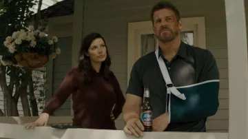 J Crew Crewneck Sweater worn by Mandy Ellis (Jessica Paré) as seen in SEAL Team (S06E01)