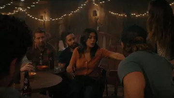 Madewell Pointelle Cardigan & Cami Se worn by Naima Perry (Parisa Fakhri) as seen in SEAL Team (S06E02)