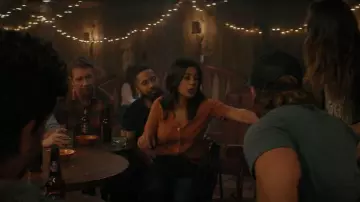 Madewell Pointelle Cardigan & Cami Se worn by Naima Perry (Parisa Fakhri) as seen in SEAL Team (S06E02)