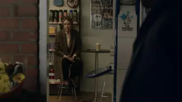 Zapatillas Gucci Horsebit usadas por Jo (Keeley Hawes) como se ve en Crossfire (S01E02)