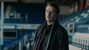 Barbour Classic Beaufort Wax Jacket worn by Safe House Op Louie (Lewis Kirk) as seen in The Capture (S02E06)