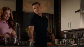 Hugo Relaxed Fit Polo Shirt worn by Evan 'Buck' Buckley (Oliver Stark) as seen in 9-1-1 (S05E09)