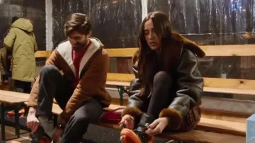 Acne Studios Jack­et worn by Margaux Lignel as seen in Real Girlfriends in Paris (S01E05)