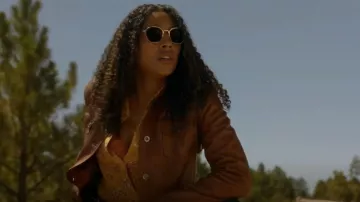Iro Berwyn Silk Camisole Top worn by Cassie Dewell (Kylie Bunbury) as seen in Big Sky (S03E02)