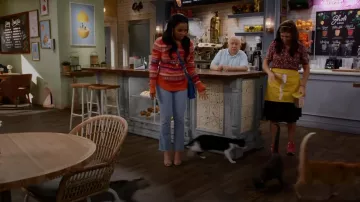 Steve Madden Ferris Bootie worn by Randi (Kyla Pratt) as seen in Call Me Kat (S03E01)