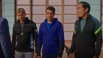 Nike Football Academy Track Jacket worn by Chozen (Yuji Okumoto) as seen in Cobra Kai (S05E08)