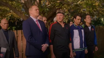 Puma Dazed T7 Track Jacket worn by Chozen (Yuji Okumoto) as seen in Cobra Kai (S05E08)