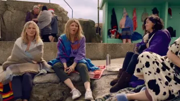 Adidas Stan Smith Sneak­ers worn by Eva Garvey (Sharon Horgan) as seen in Bad Sisters (S01E01)